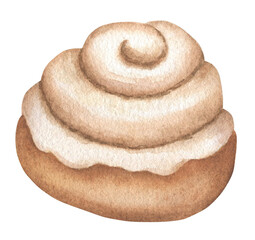 Cinnamon Roll Illustration