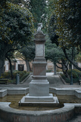 Fototapeta premium statue in the park