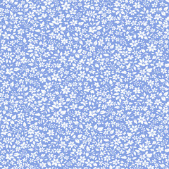 Seamless and liberty style cute floral pattern, © daicokuebisu