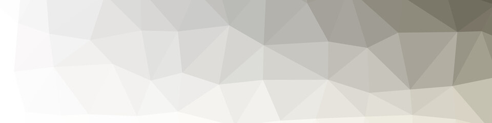 Fototapeta premium Abstract color Low-Polygones Generative Art background illustration