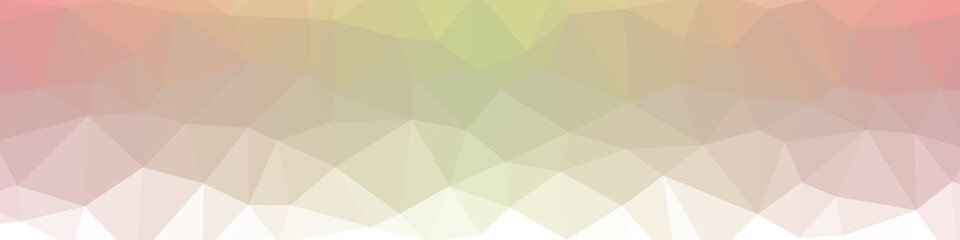 Obraz premium Abstract color Low-Polygones Generative Art background illustration