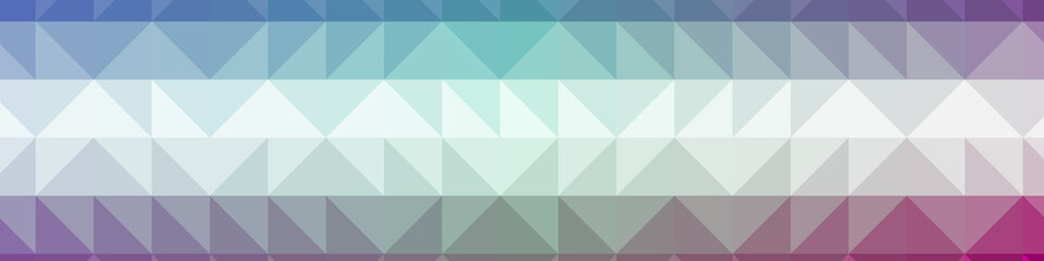 Fototapeta premium Abstract color Low-Polygones Generative Art background illustration