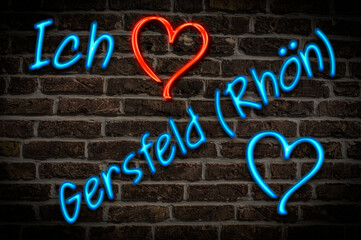 Obraz premium Gersfeld (Rhön)