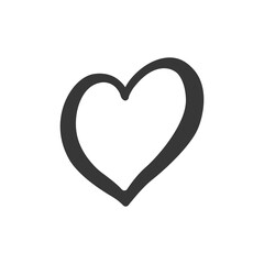 Fototapeta na wymiar Eurovision heart logo icon. Vector Illustration