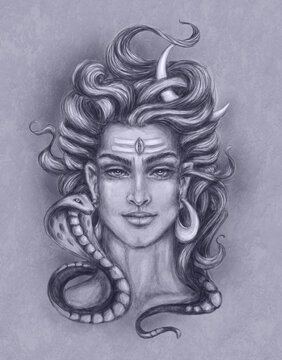 gopixdatabase.com in 2023 | Shiva sketch, Lord shiva sketch, Lord shiva  painting