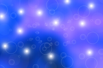 abstract blue background with bubbles