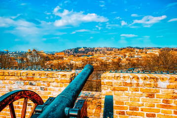 Bastion of the Vilnius City Wall. Lithuania.