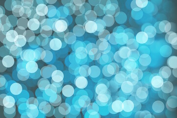 blue bokeh abstract background