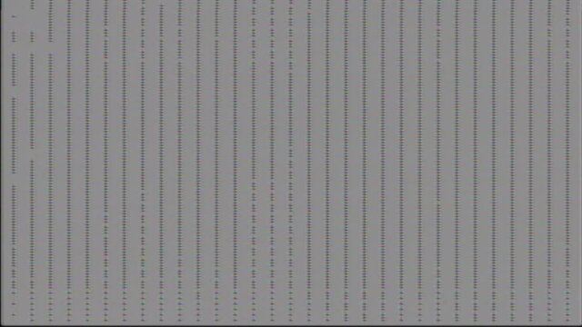 古いアナログゲームのノイズ