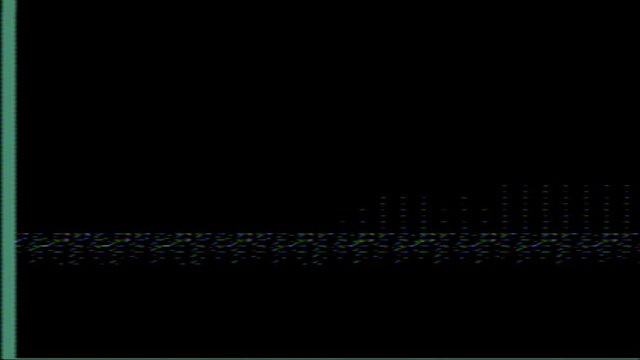 古いアナログゲームのノイズ