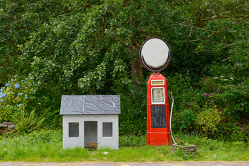 Old Irish Petrol Pump,  in South Western Ireland