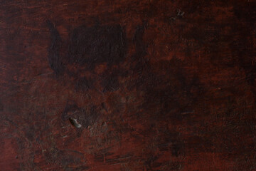 Red and old wood panel background 