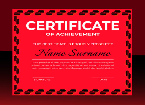 certificate of completion template - Powered by Adobe