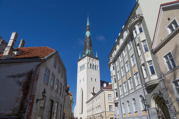 St Olaf's church in Tallinn, Estonia