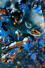 Acrilic color painting abstract background