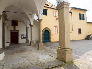 Italia, Toscana, Firenze, Settignano. Chiesa di San Martino a Mensola. © gimsan