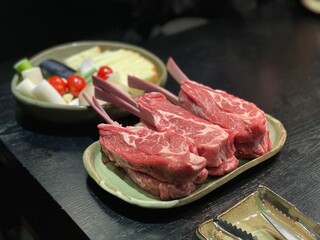 food meal meat steak lamb barbecue grilled lamb chop