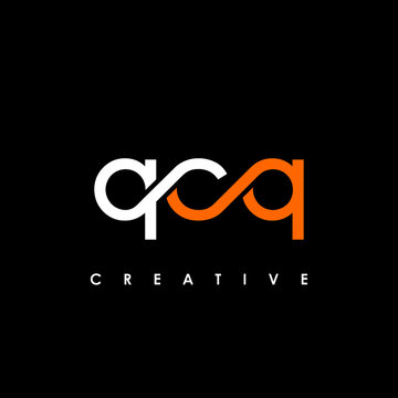 QCQ Letter Initial Logo Design Template Vector Illustration