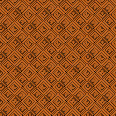 Almond Diagonal Tile. Vector Diagonal Tile Pattern. Almond Brown Diagonal Tile Pattern.