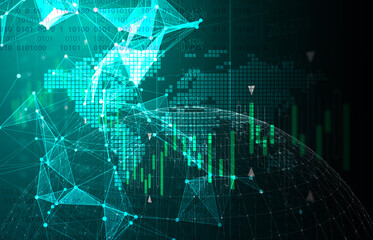 tabellone, grafico, economia, finanza, azioni, mercato	
