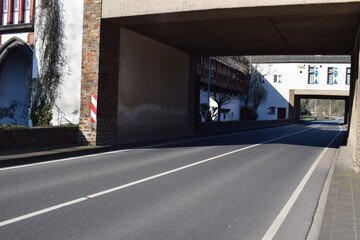 Durchfahrt OBerburg Kobern-Gondorf B417