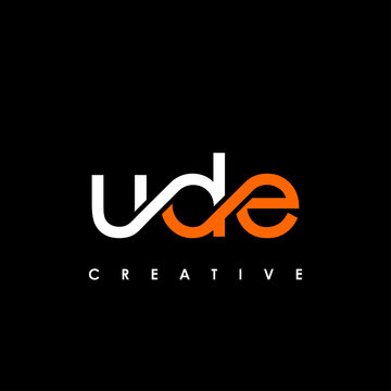 UDE Letter Initial Logo Design Template Vector Illustration