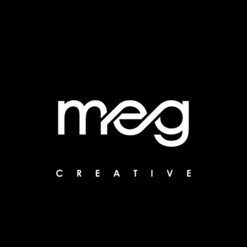 MEG Letter Initial Logo Design Template Vector Illustration