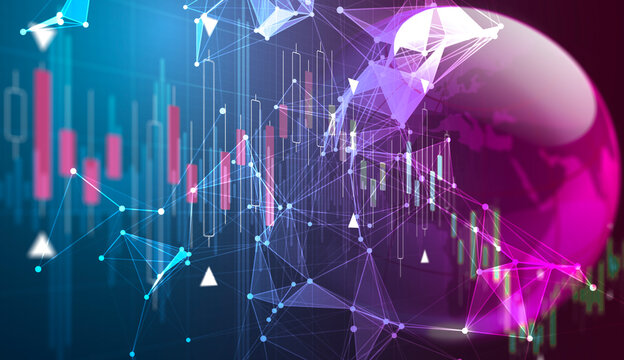 tabellone, grafico, economia, finanza, azioni, mercato