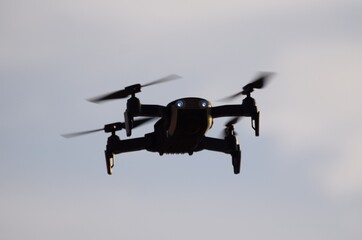 Fototapeta na wymiar Drone in volo