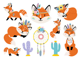 Foxes and dreamcatcher