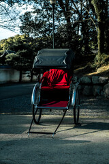 Japanese rickshaw