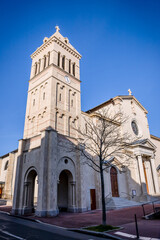 Fototapeta na wymiar Eglise de Sainte-Foy-les-Lyon
