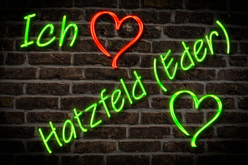 Obraz premium Hatzfeld (Eder)