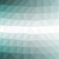 Fototapeta premium Abstract color Low-Polygones Generative Art background illustration