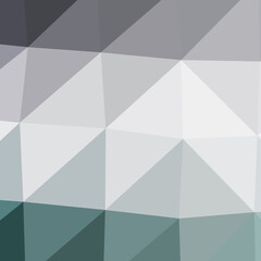 Abstract color Low-Polygones Generative Art background illustration