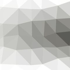 Abstract color Low-Polygones Generative Art background illustration