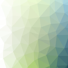 Abstract color Low-Polygones Generative Art background illustration