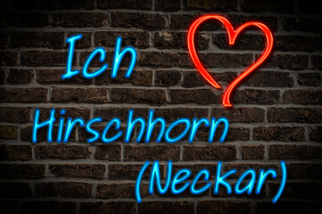 Obraz premium Hirschhorn (Neckar)
