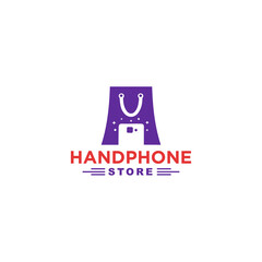Handphone Store Logo templates