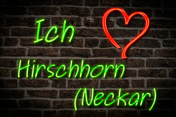 Obraz premium Hirschhorn (Neckar)