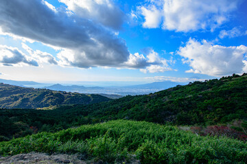 landscape with clouds
