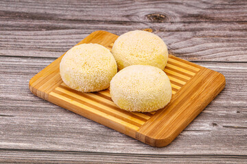 Raw potato zrazy for cooking