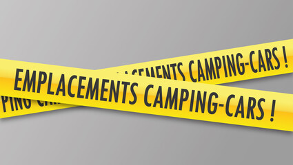 Logo emplacements camping-cars.