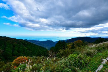 autumn in the mountains
