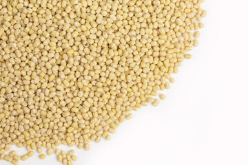 background of dried urad dal beans - 423752977