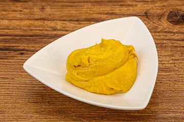 Asian Curry sauce in the bowl
