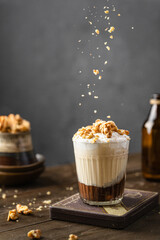 coffee and chocolate and nuts