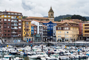 Fototapeta na wymiar Bermeo is a small fishing village in the Basque Country, Spain