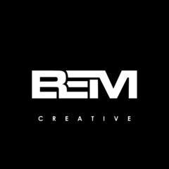 BEM Letter Initial Logo Design Template Vector Illustration