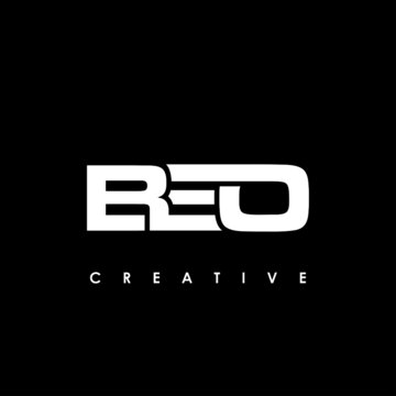 BEO Letter Initial Logo Design Template Vector Illustration
